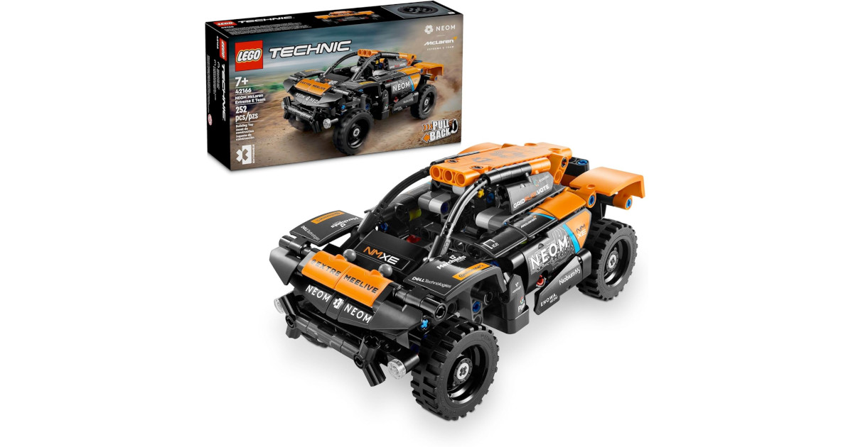 Amazon:LEGO Technic NEOM McLaren Extreme E Team 42166 (252 pcs)只賣$20.97