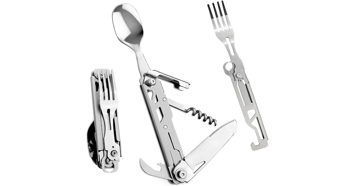 Amazon：Camping Utensil Set只賣$9.49
