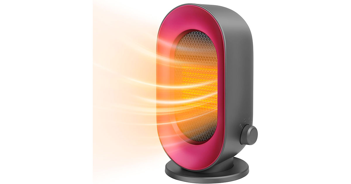 Amazon：Ceramic Space Heater只賣$39.99(只限Amazon Prime會員)