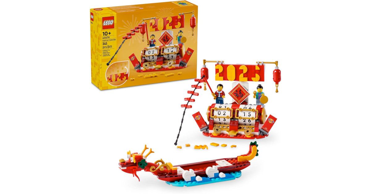 Amazon：LEGO Festival Calendar 40678 (345 pcs)只賣$18.80