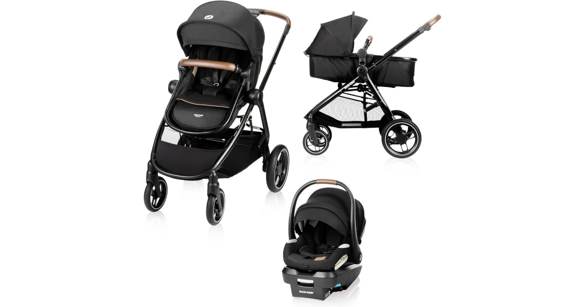 Amazon:Maxi Cosi Zelia Luxe 5-in-1 Modular Travel System只卖$629.99