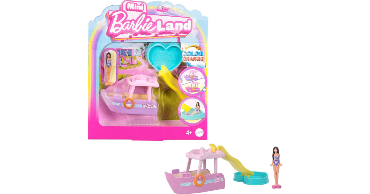 Amazon：Mini BarbieLand只賣$5.10