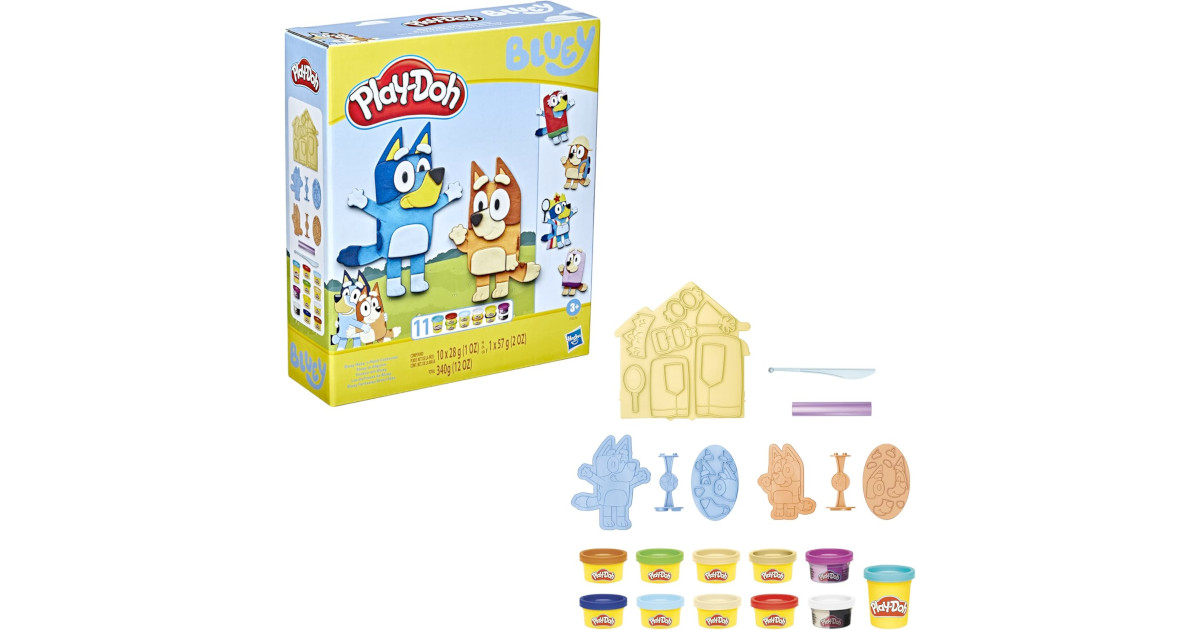 Amazon：Play-Doh Bluey Make ‘n Mash Costumes Playset只賣$16.97