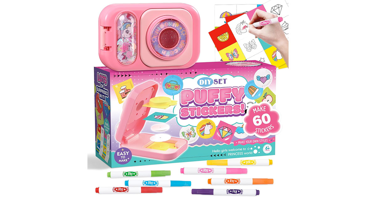 Amazon：Sticker Maker Kit只賣$13.99