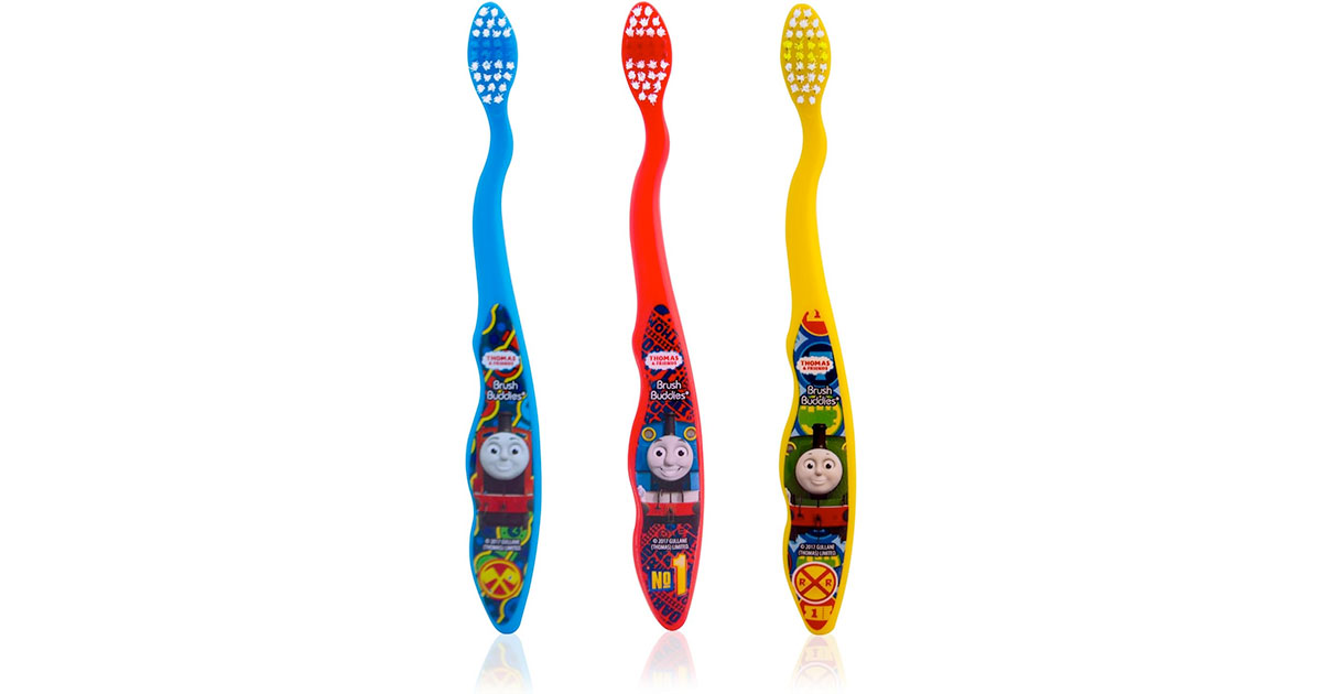 Amazon:Thomas & Friends Toothbrush for Kids (3 Pack)只賣$7.97