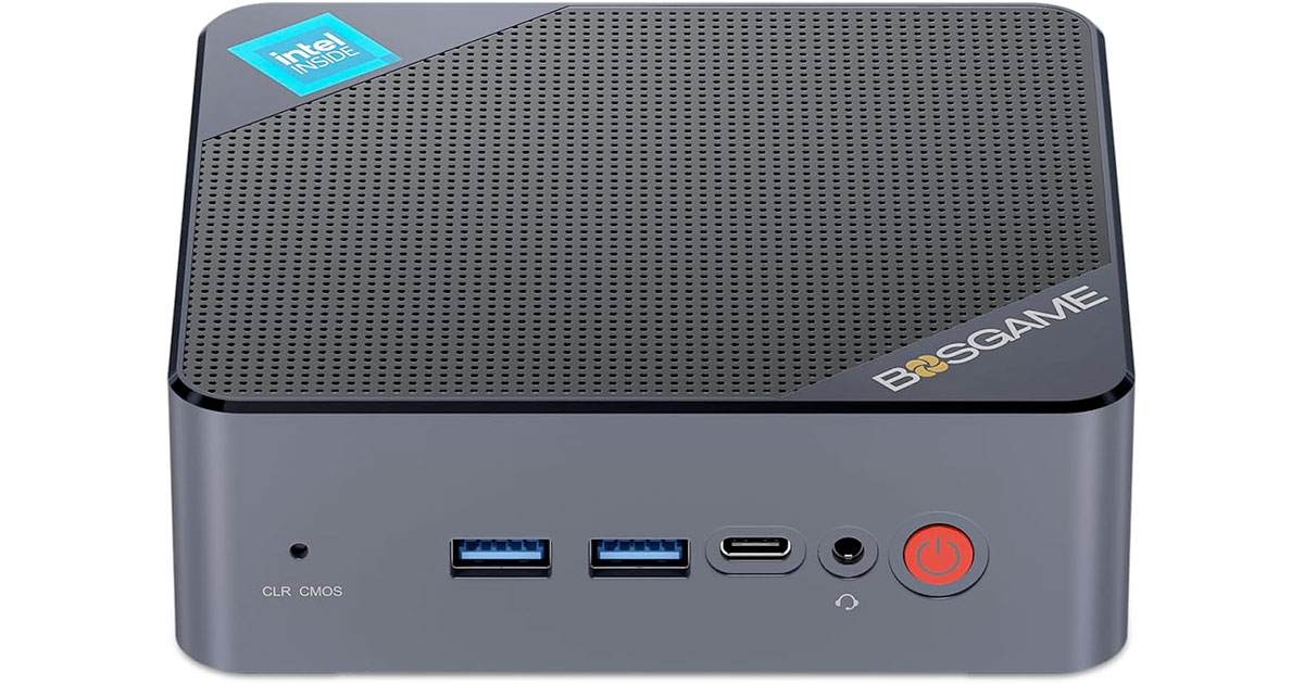 Amazon：BOSGAME Mini PC N100只賣$219