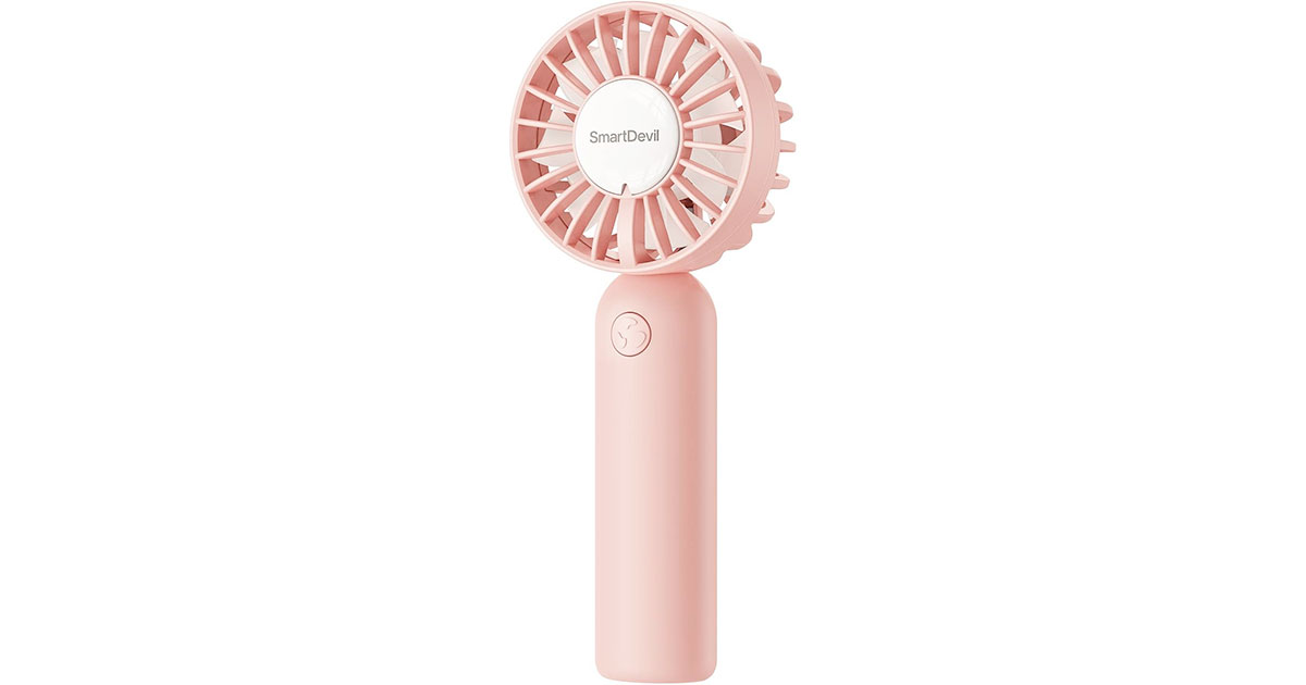 Amazon：Rechargeable Portable Handheld Fan只賣$9.49