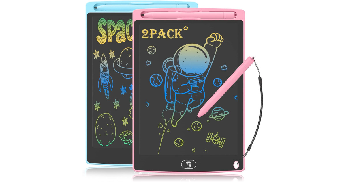 Amazon：Drawing Tablet (2 Pack)只賣$6.99