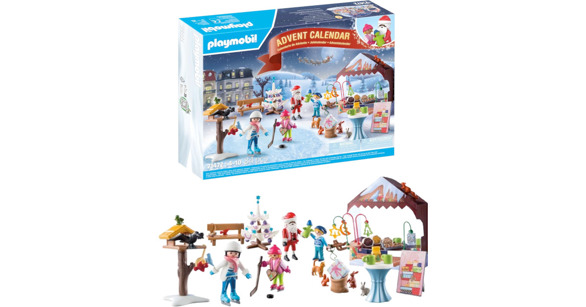 Amazon:Playmobil Advent Calendar: Trip to The Christmas Market只賣$15.77
