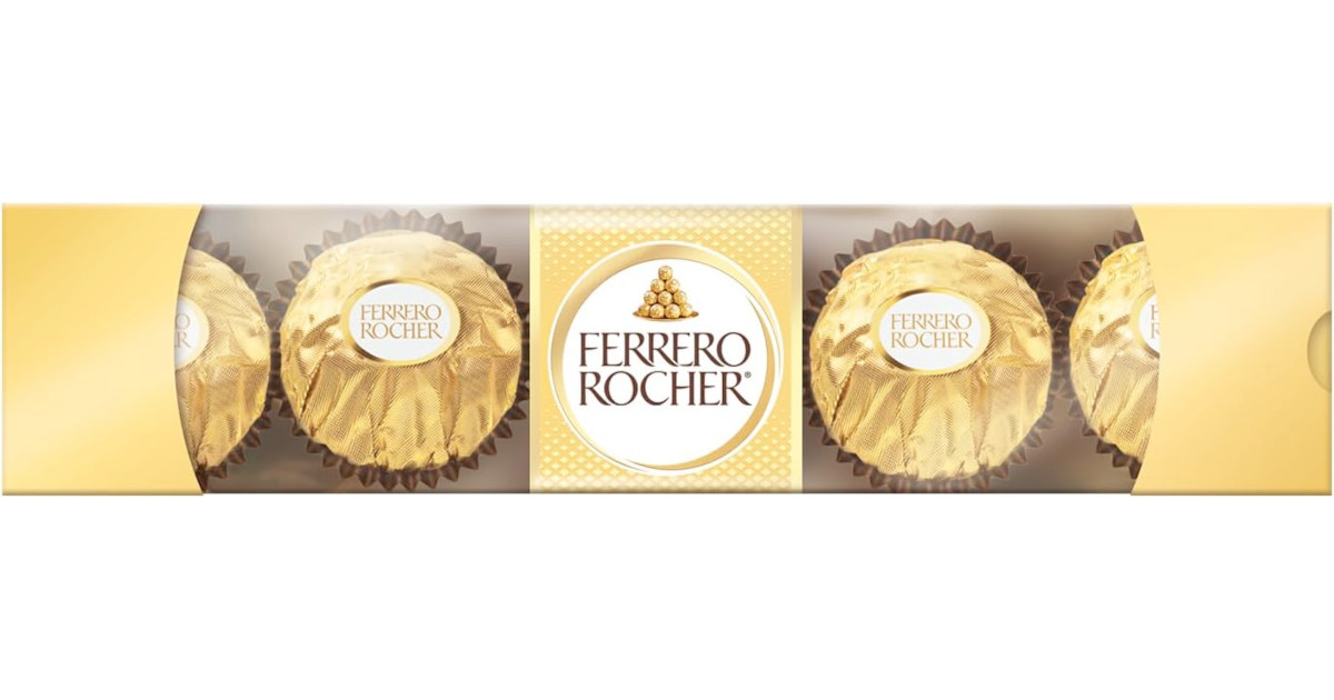 Amazon：FERRERO ROCHER (5 pcs)只賣$2.98