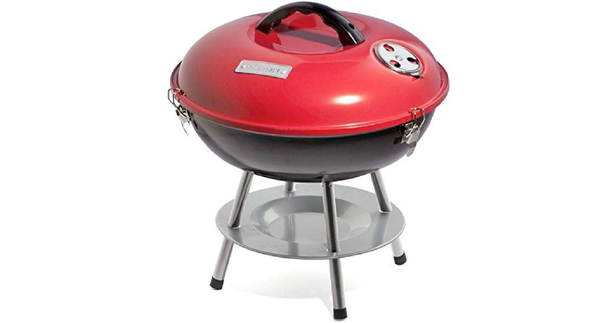 Amazon:Cuisinart Outdoor Portable Charcoal Grill只賣$39.99