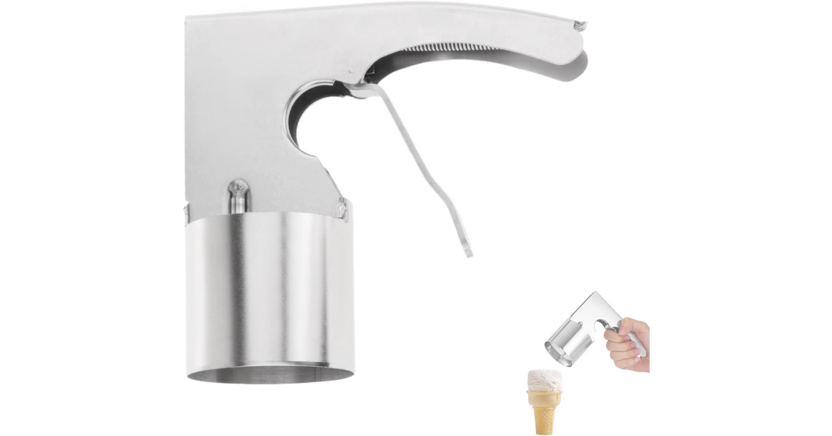 Amazon:兩個Cylindrical Ice Cream Scoop只賣$3.99