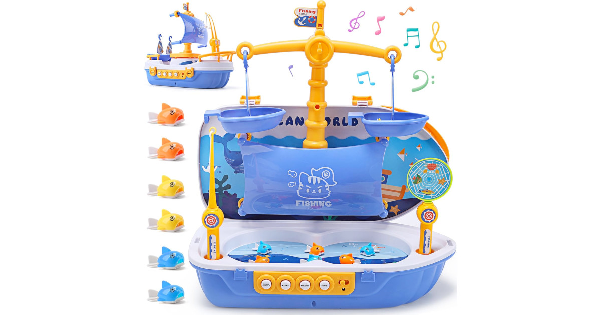 Amazon:Fishing Game Toy只賣$11.99