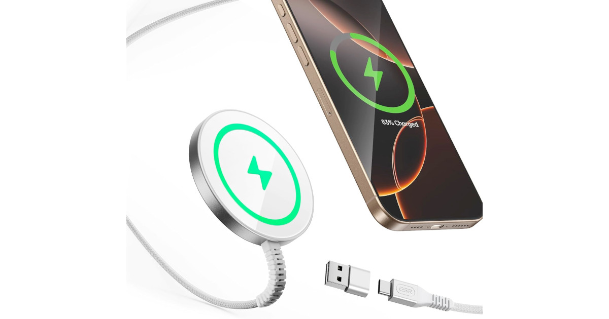 Amazon：MagSafe Wireless Charger只賣$8.49