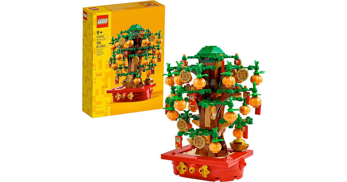 Amazon：Lego Money Tree 40648 (336 pcs)只賣$28