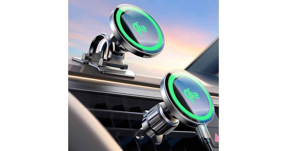Amazon：MagSafe Car Mount Wireless Charger只賣$29.63