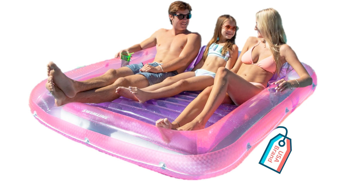 Amazon：Inflatable Floating Lounge只賣$12.61