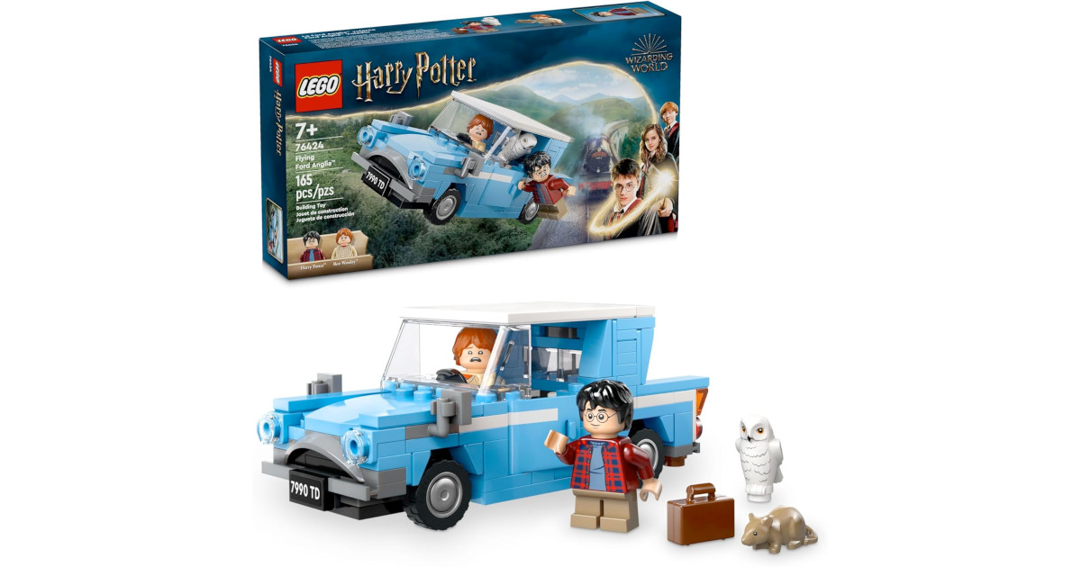 Amazon：LEGO Harry Potter Flying Ford Anglia 76424 (165 pcs)只賣$15.08