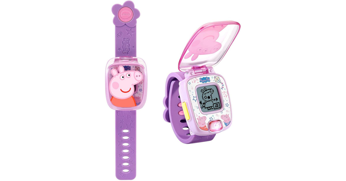 Amazon:VTech Peppa Pig Learning Watch只卖$13.33