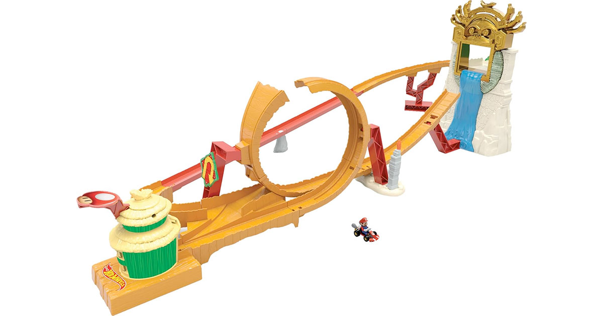 Amazon:Hot Wheels Mario Kart Track Set只賣$39.97