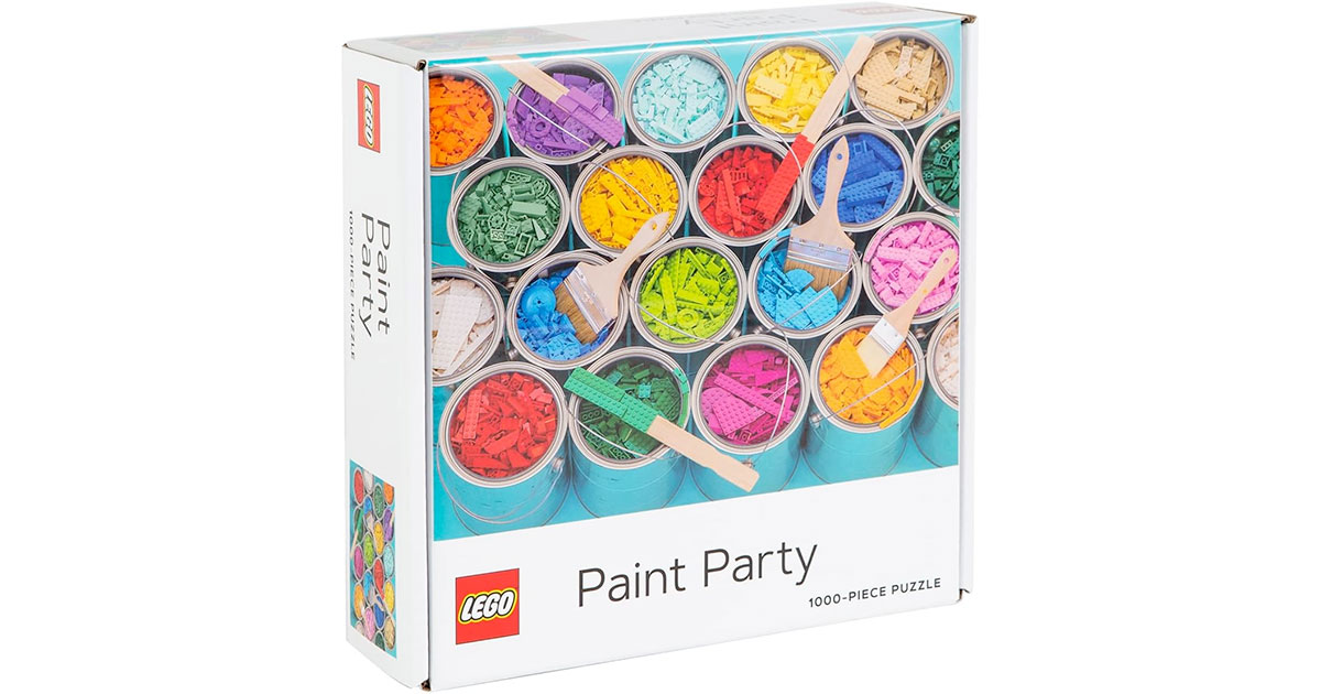 Amazon:Lego Paint Party 1000-Piece Puzzle只賣$13.28