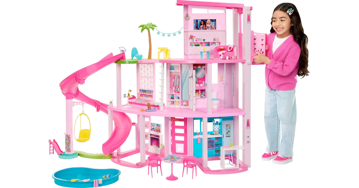 Amazon：Barbie Dreamhouse只賣$149.99