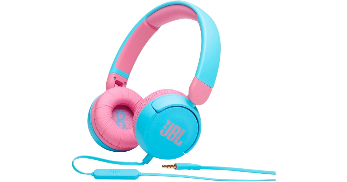 Amazon:JBL JR310 Kids On-Ear Wired 3.5mm Headphones只賣$19.98