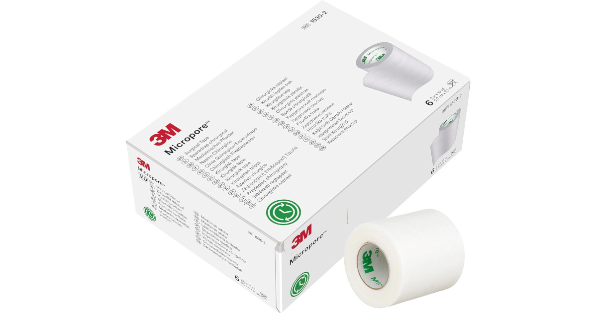 Amazon:3M Micropore Medical Tape (6 Rolls)只賣$4.77