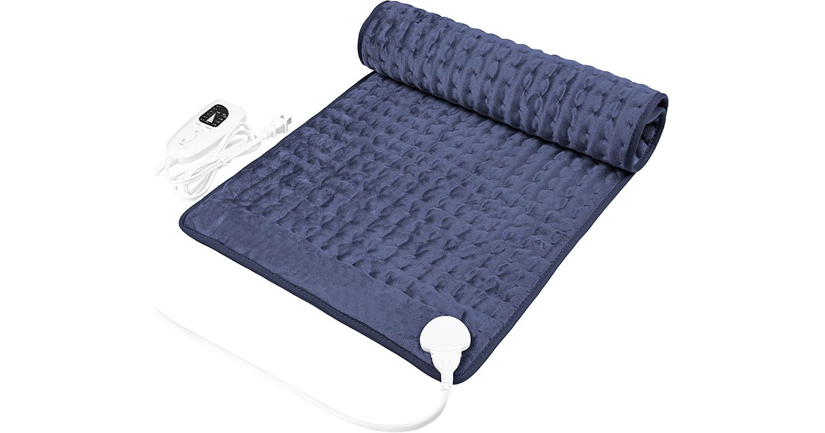 Amazon：Electric Heating Pad只賣$15.99