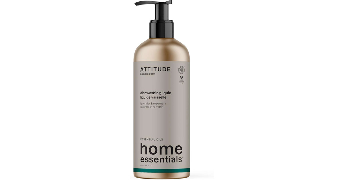 Amazon：ATTITUDE Dish Soap (473ml)只賣$8