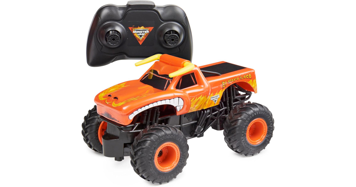 Amazon：Monster Jam Remote Control Truck只賣$12.46