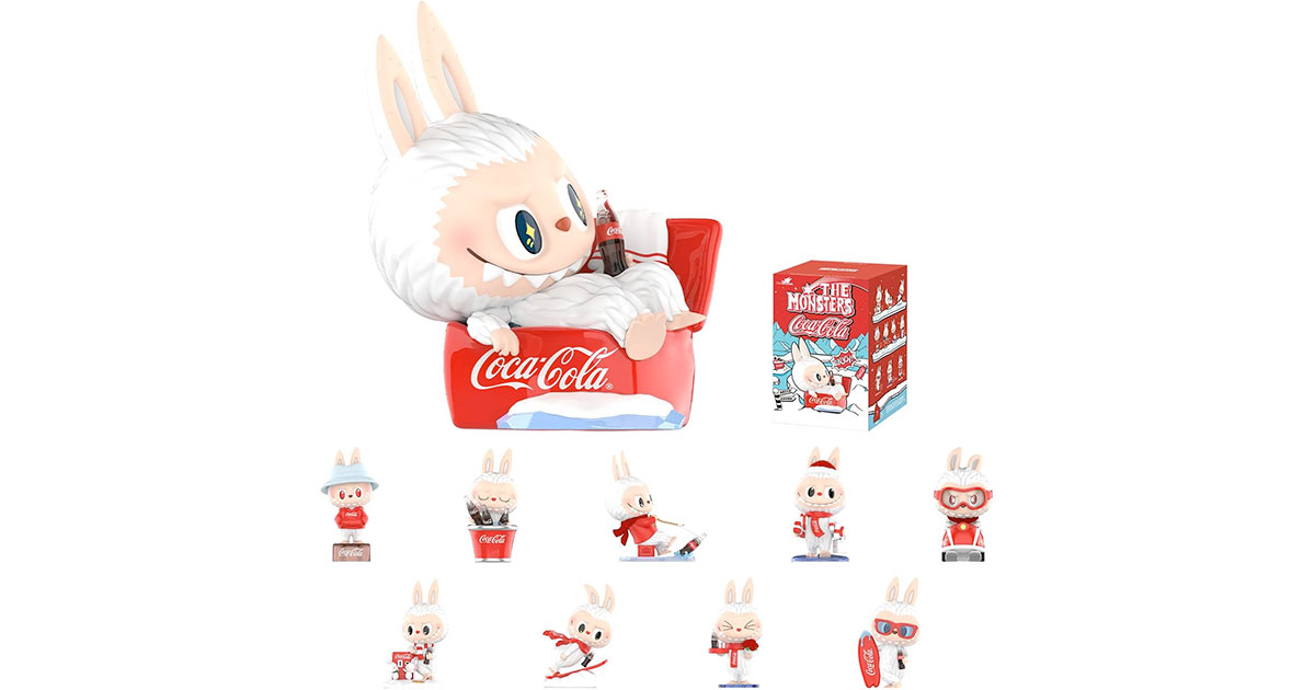 Amazon:POP MART THE MONSTERS Coca-Cola series: The blind box只賣$26.99
