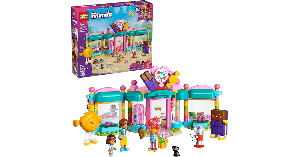 Amazon:LEGO Friends Heartlake City Candy Store 42649 (376 pcs)只賣$28.47