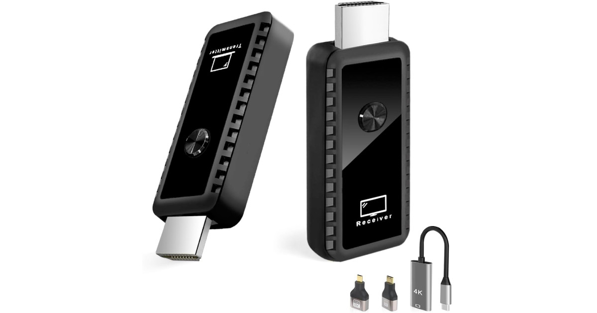 Amazon:Wireless HDMI Transmitter & Receiver只賣$32.99