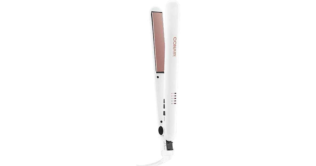Amazon：Conair Double Ceramic 1″ Flat Iron只賣$18.47