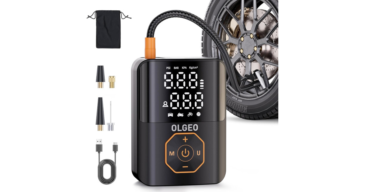Amazon：Cordless Tire Inflator只卖$29.99