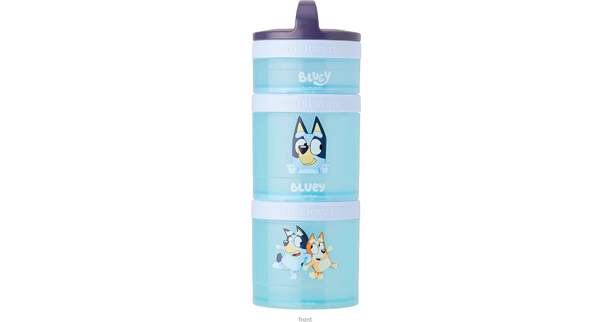 Amazon：Bluey Stackable Snack Containers只賣$14.79