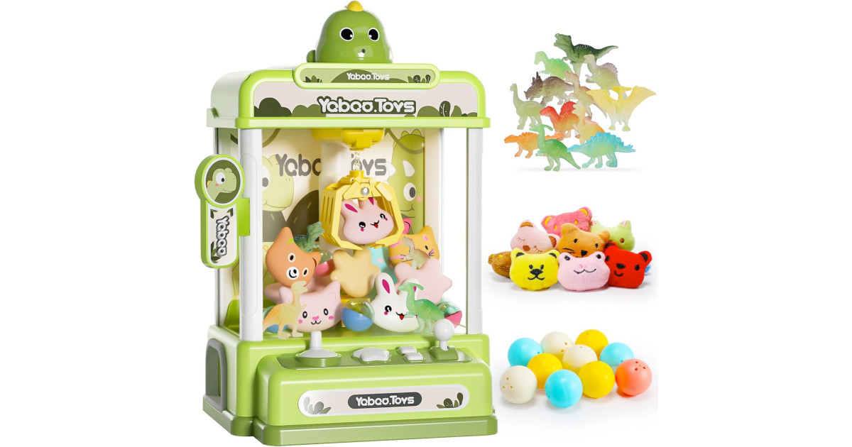 Amazon:Mini Claw Machine只賣$25.79