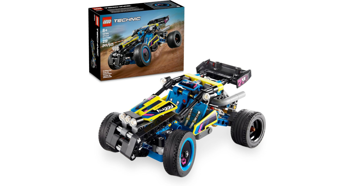 Amazon：LEGO Technic Off-Road Race Buggy 42164 (219 pcs)只賣$14.98