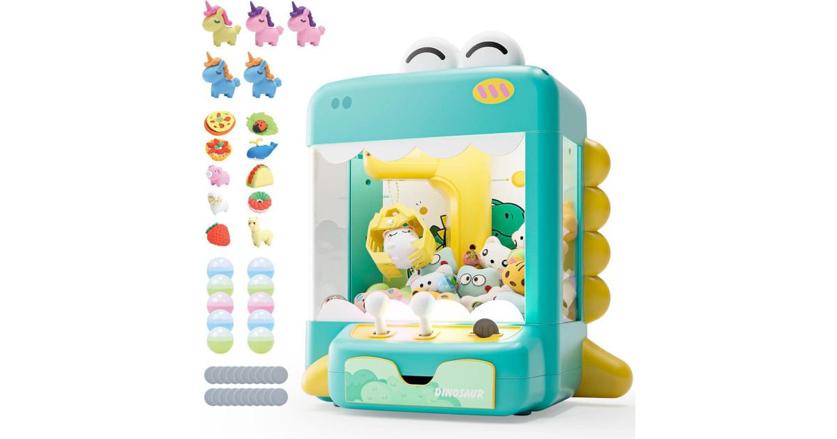 Amazon:Mini Claw Machine只卖$20.49