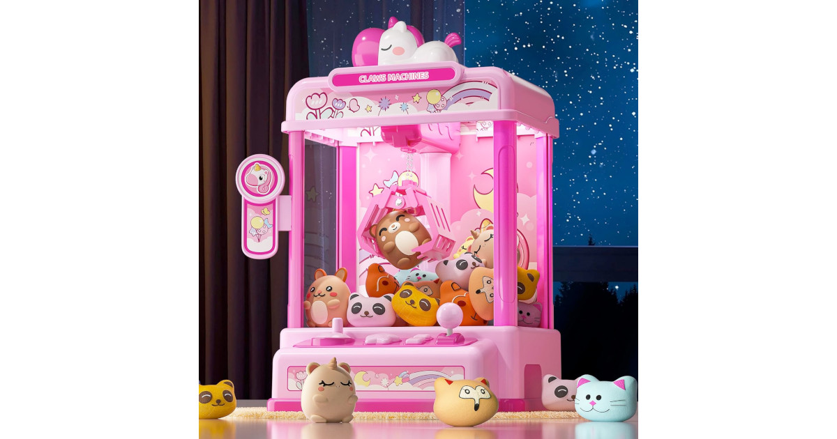 Amazon：Mini Claw Machine只賣$29.99