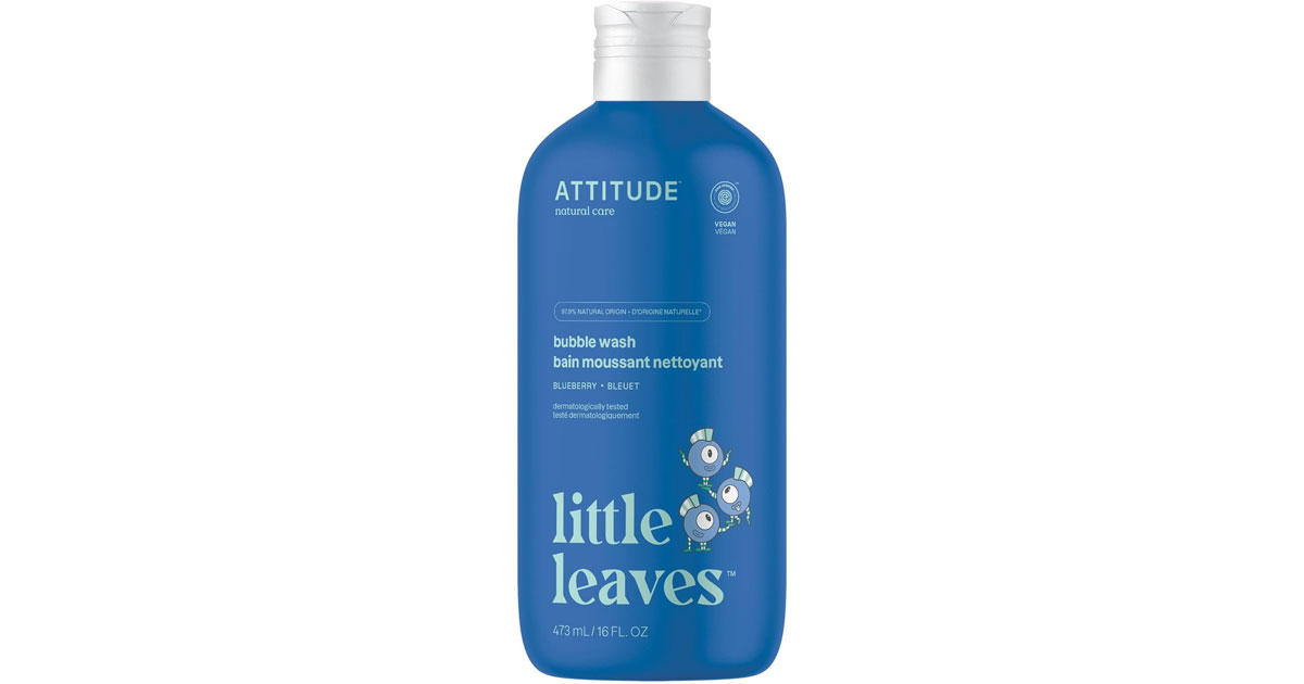 Amazon:ATTITUDE Bubble Wash for Kids (473ml)只賣$8.79
