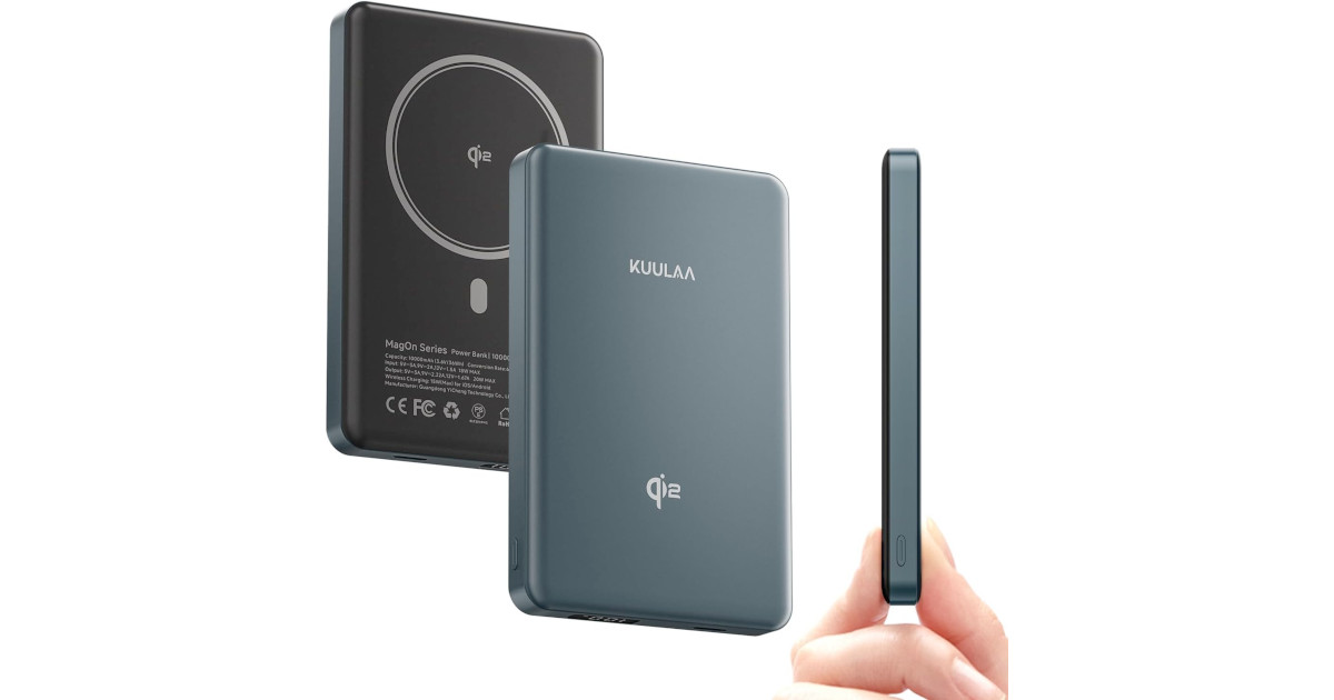 Amazon：MagSafe Wireless 10000mAh Powerbank只賣$20.51