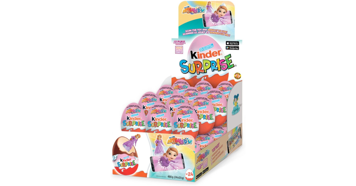 Amazon：Kinder Surprise Eggs (24 Count)只賣$26.99