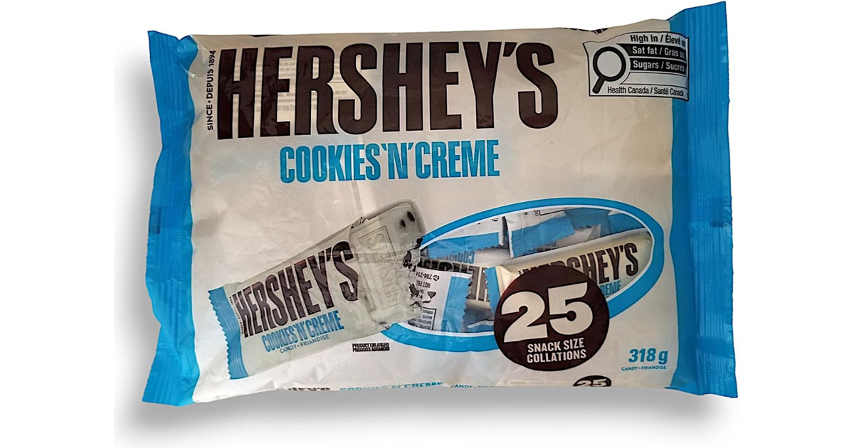 Amazon:Hershey’s Cookies ‘n’ Crème (318g)只賣$4.38