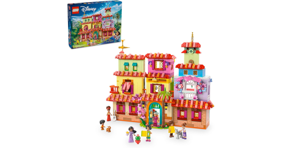 Amazon:LEGO Disney Encanto The Magical Madrigal House 43245 (1560pcs)只卖$125.99