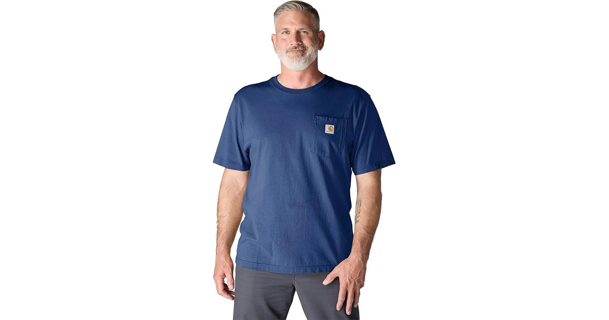 Amazon：Carhartt Mens Pocket T-Shirt只賣$18.98