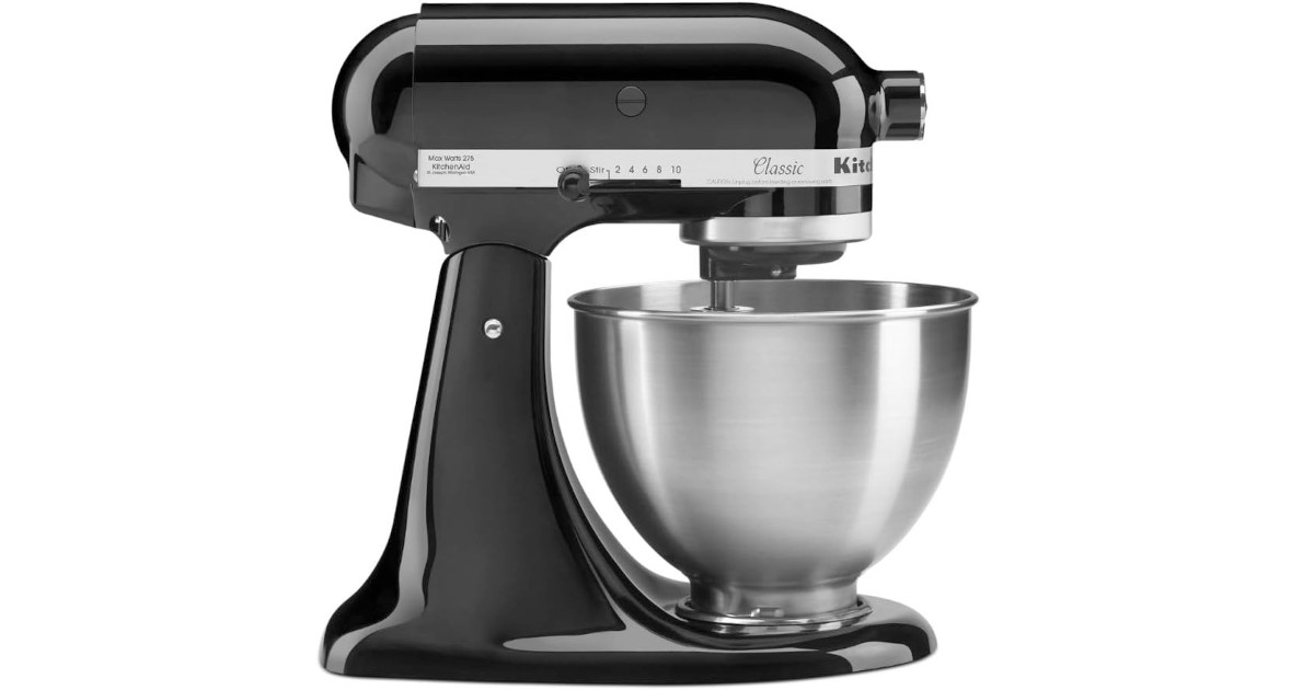 Amazon:KitchenAid Classic Series 4.5-Quart Tilt-Head Stand Mixer只賣$289.98