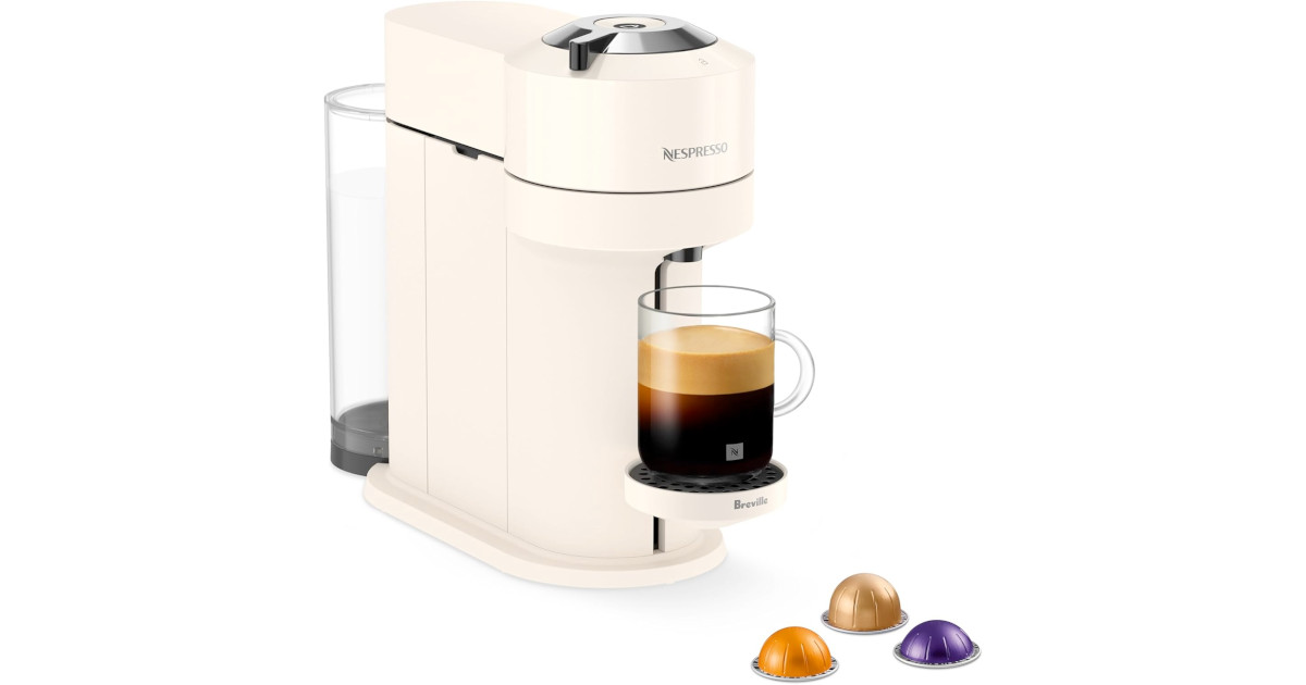 Amazon:Nespresso Vertuo Next Single Serve Coffee and Espresso Machine by Breville只賣$124.50