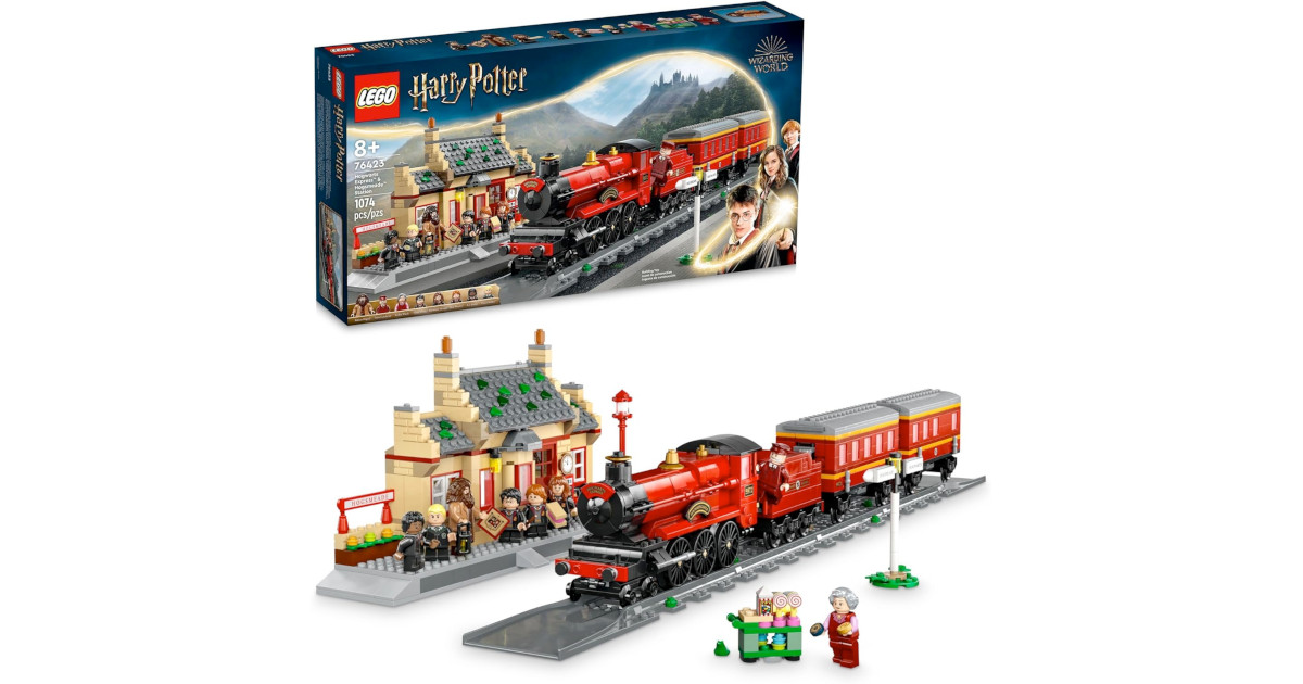Amazon:LEGO Harry Potter Hogwarts Express & Hogsmeade Station 76423 (1074 pcs)只賣$135.99